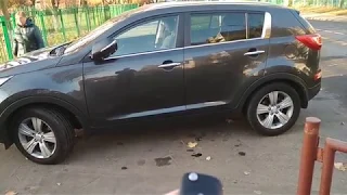 Автоматическое складывание зеркал KIA Sportage SL