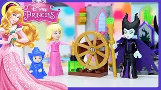 Lego Disney Princess Sleeping Beauty's Fairytale Castle Build Review Silly Play Kids Toys