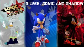 Sonic Forces Speed Battle - Team 2006 : Gameplay (Sonic, Silver, And Shadow)