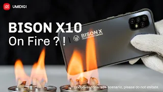 Burning UMIDIGI BISON X10?! - Durability Test