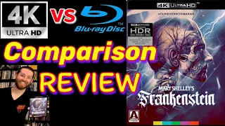 Frankenstein 4K UHD Blu Ray Review Mary Shelley's /Exclusive 4K vs BluRay Image Comparison/ Unboxing