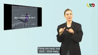 Bus rodoma lietuviškų trumpųjų filmų programa su SKN subtitrais