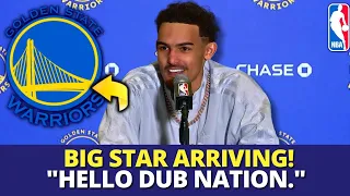 LAST MINUTE! TRAE YOUNG SAYS 'YES' TO THE WARRIORS? A BIG SIGNING, FANS? GOLDEN STATE WARRIORS NEWS