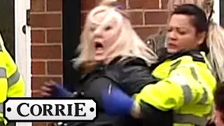 Coronation Street - Fiz and Beth's Very Public Potted Plant Fight