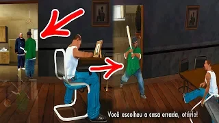 VEJA como você é ENGANADO NAS CENAS do GTA SA