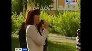 30 05 2014 "Вести-Чита" Выпускники школ высаживали деревья в парке Дома офицеров в Чите