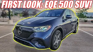 Taking DELIVERY of a 2023 Mercedes Benz EQE 500 SUV! Full INTERIOR & EXTERIOR Walkaround & FEATURES!