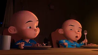 Upin & Ipin Musim 17 Full Movie - Angin / Kopi,Teh dan Susu - Upin Ipin Terbaru