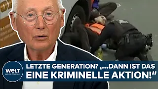 KLARTEXT VON STEFAN AUST: Letzten Generation? "...dann ist das eine kriminelle Aktion!"