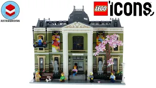 LEGO Icons 10326 Natural History Museum – LEGO Speed Build Review