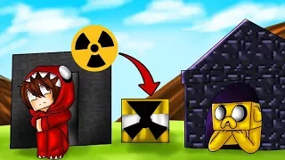 RETO DE LA BASE DE OBSIDIANA VS BASE DE BEDROCK 😱☢️ ¿RESISTIRÁN LA BOMBA NUCLEAR?