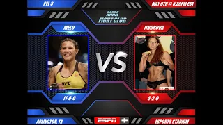 PFL 2022 #3: Vanessa Melo vs. Martina Jindrova - Fight Breakdown & Predictions