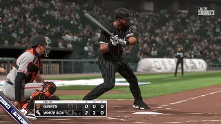 Mlb the Show 23 San Francisco giants at Chicago White Sox