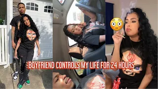 My Boyfriend CONTROLS My Life For 24 HOURS **BAD IDEA**