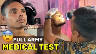 Full Medical Test Indian Army😨 आँख कान नाक मुँह हाथ पैर चेस्ट इत्यादि Army Medical Test✅ - JD Sir