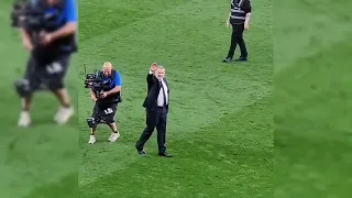 ANGE POSTECOGLOU: Spurs Boss The Last to Leave The Pitch as Fans Sing "I'm Loving Big Ange Instead!"