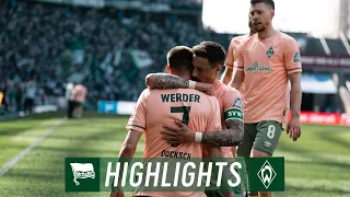 Hertha BSC - SV Werder Bremen 2:4 | „Einfach ein geiler Tag!“ | Die Tore & Stimmen