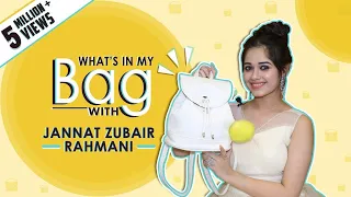 What’s In My Bag With Jannat Zubair Rahmani | Bag Secrets Revealed | Exclusive