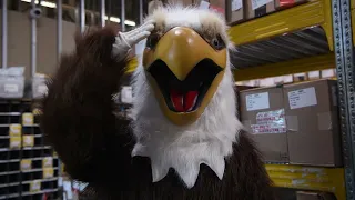 The AFN Eagle Volunteers at the Post Office