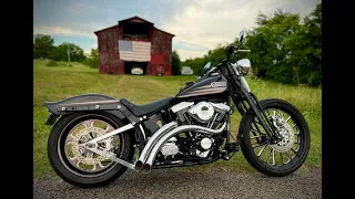 World’s Baddest Harley-Davidson Bad Boy Jesse James West Coast Choppers Hell Bent Pipes Billy Lane