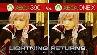 Lightning Returns: Final Fantasy XIII Comparison - Xbox 360 vs. Xbox One X