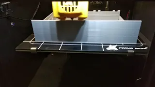 Таймлапс печати пластмассового этюдника на 3d принтере