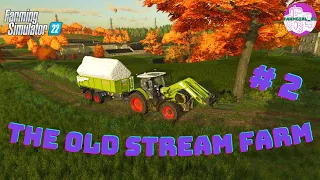 Harvesting cotton and selling -The Old Stream Farm Ep 2 -Farming Simulator 22