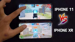 IPHONE 11 VS IPHONE XR PUBG TEST 2023 | BULLET REGISTRATION AND SPEED TEST | PUBG MOBILE