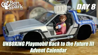 Unboxing the Playmobil Back to the Future III 2021 Advent Calendar Day 8