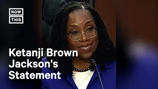 Judge Ketanji Brown Jackson's Opening Statement