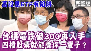 【單身行不行】台積電跌破300再入手？高股息ETF有陷阱？0056還能買嗎？現在定期定額印尼&俄羅斯基金勝率很大？20220523（存股教授謝士英、超馬芭樂王仲麟、馮志源、盧燕俐）