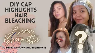 DIY HAIR BLEACHING (CAP HIGHLIGHTS)