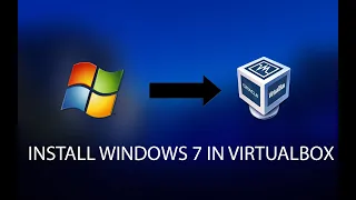 How to install Windows 7 in VirtualBox(2021)