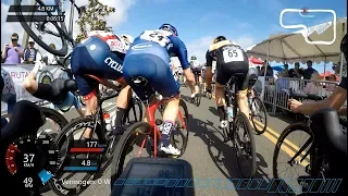 DANA POINT GRAND PRIX PRO-1 2018 (massive crash pile up) - #cycling