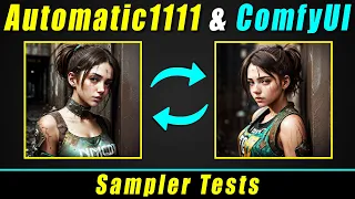 Automatic1111 Vs ComfyUI Test In detail | Stable Diffusion Automatic1111 and ComfyUI | Alfamix