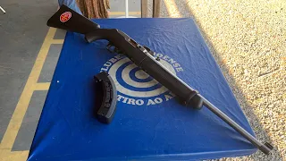 Carabina Ruger Mod 10/22 Takedown .22LR - Disparos