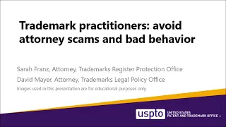 Attorney practitioners: Avoid attorney scams and bad behavior