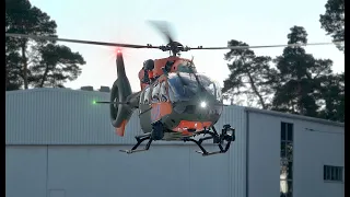 H145M * 77+04 * SAR * German Army - Engine startup & take off