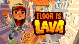 SUBWAY SURFERS 2024 FLOOR IS LAVA : TEABOT and HASINA