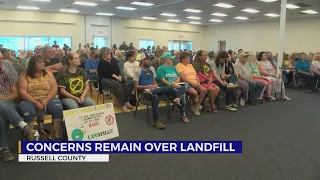 Dozens of residents speak out against landfill proposal