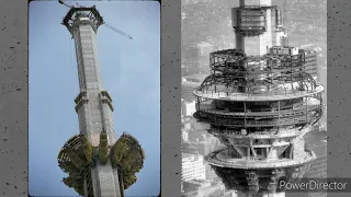 Construction of the CN Tower, Toronto