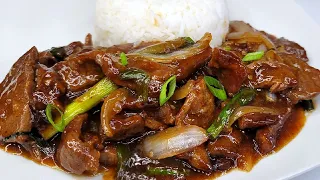 quick & easy Mongolian beef | recipe better than take-out #mongolianbeef