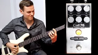 ORIGIN EFFECTS Cali76 Compact Bass Compressor // Nathan Navarro