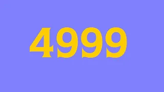 Colorful Numbers 1 to 10000 with Fonts