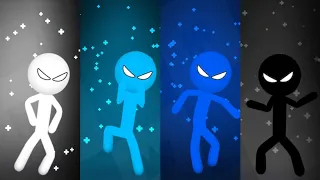 LIGHT vs DARK | The Stickman MINIGAMES random Gameplay - Stickman Party 1 2 3 4 Player