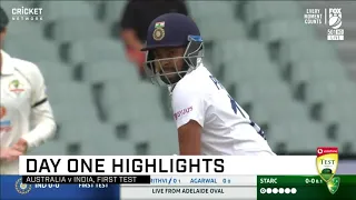 India VS Australia ||  1 Test || Day 1 || Vodafone Test Series 2020-21