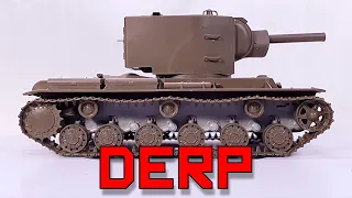 The King of Derp - KV-2 by Tamiya [1:48]