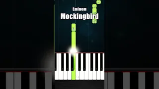 Eminem - Mockingbird - BEGINNER Piano Tutorial
