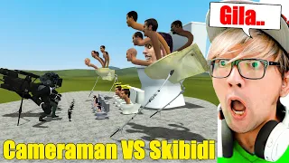 BANG CUPU BATTLE SKIBIDI TOILET VS KAMERAMEN!! KOMPUTER BANG CUPU SAMPE ML3DAK?! (Gmod)