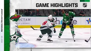 Wild @ Stars 9/29 | NHL Highlights 2022